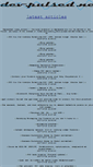 Mobile Screenshot of dev.pulsed.net